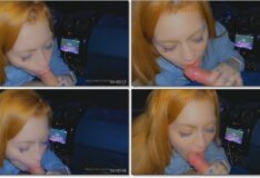Mari Avila foi flagrada fudendo gostoso oral dentro de um veículo com um motorista de aplicativo