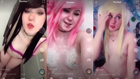 Influenciadora Bunnii Cult mostrando seu corpo e arrasando com tendências sensuais no TikTok