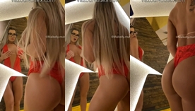 Maikelly Muhl toda sexy se tocando sem roupa e massageando suas bucetinha