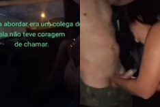 Bruna Santiny abordando pessoas aleatórias na rua em busca de sexo