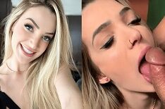 Leise Bach, uma jovem atraente, fudendo gostoso oral e transando com um cara de pau grande