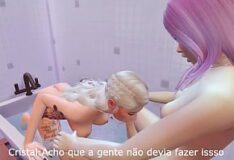 Duas trans ser comendo porno