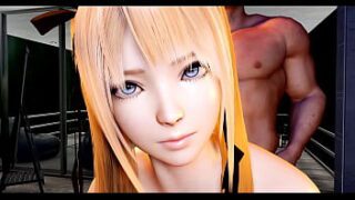 Marie Rose hentai black dick