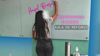 Professora dando o cu