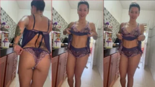 Laura Avelino foi flagrada na internet em um ensaio sensual retirando a calcinha provocante